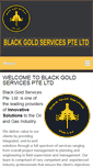 Mobile Screenshot of blackgoldservices.net